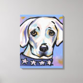 Labrador Retriever Canvas Print (Voorkant)