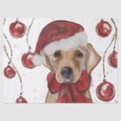 Labrador Retriever  Canvas Print Tissuepapier (Voorkant)