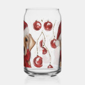 Labrador Retriever Canvasprint Blikvorm Glas (Rechts)