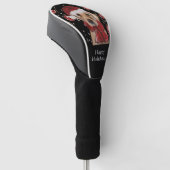 Labrador Retriever Canvasprint Golfheadcover (Schuin)