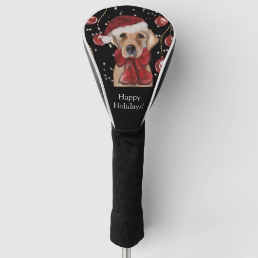 Labrador Retriever Canvasprint Golfheadcover (Voorkant)