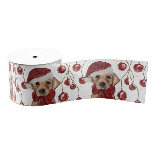 Labrador Retriever Canvasprint Grosgrain Lint (Spoel)