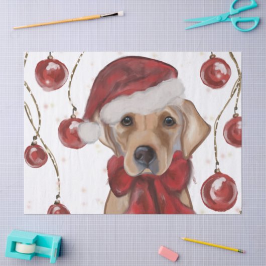 Labrador Retriever Canvasprint Tissuepapier (Craft)