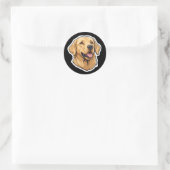 Labrador Retriever cartoon sticker (Tas)