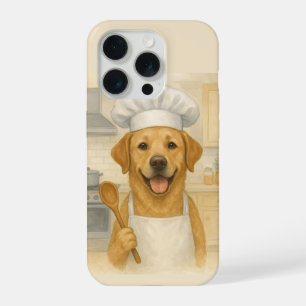 Labrador Retriever Chef Grappige Thuiskoken iPhone 15 Pro Case