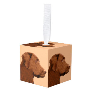 Labrador Retriever (Chocolade) schilderen - Dog Ar Decoratie
