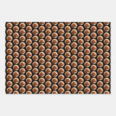 Labrador Retriever (Chocolade) schilderen - Dog Ar Inpakpapier Vel (Voorkant 3)