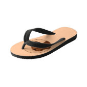 Labrador Retriever (Chocolade) schilderen - Dog Ar Kinder Teenslippers (Schuin)