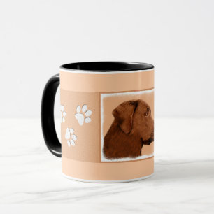 Labrador Retriever (Chocolade) schilderen - Dog Ar Mok