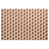 Labrador Retriever (Chocolade) schilderen - Dog Ar Stof (Yard (91,4 cm))