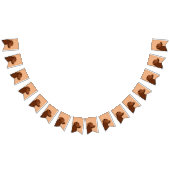 Labrador Retriever (Chocolade) schilderen - Dog Ar Vlaggetjes (Alle)