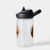 Labrador Retriever (Chocolade) schilderen - Dog Ar Waterfles (Links)