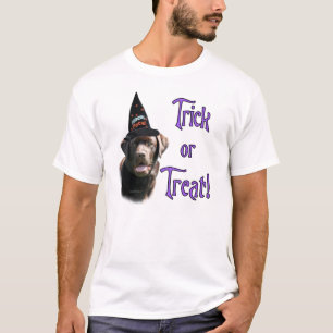 Labrador Retriever (chocolade)Trick T-shirt