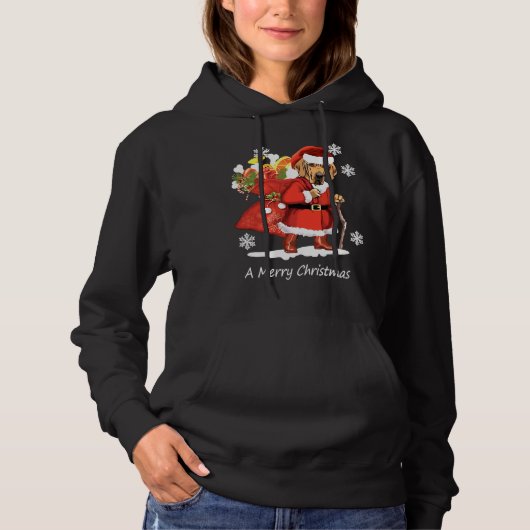 Labrador Retriever Christmas 107 Hoodie (Voorkant)