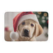 Labrador Retriever Christmas Badmat (Voorkant)