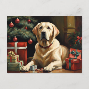 Labrador Retriever Christmas Briefkaart