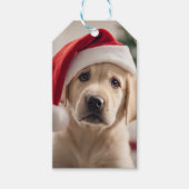Labrador Retriever Christmas Cadeaulabel (Voorkant)