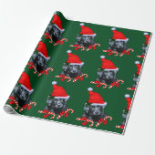 Labrador Retriever Christmas Cadeaupapier (Uitgerold)