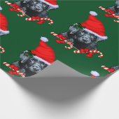 Labrador Retriever Christmas Cadeaupapier (Hoek)