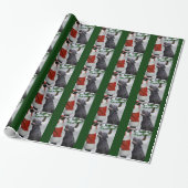 Labrador Retriever Christmas Cadeaupapier (Uitgerold)