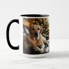 Labrador Retriever Christmas Coffee Mok Cup