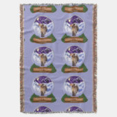 Labrador Retriever Christmas Deken (Voorkant Verticaal)