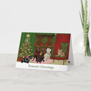 Labrador Retriever Christmas Kaart