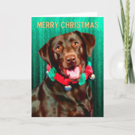 Labrador Retriever Christmas Kaarten