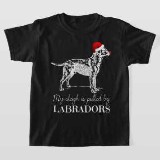 Labrador Retriever Christmas Lab Hond X-Mas T-shirt