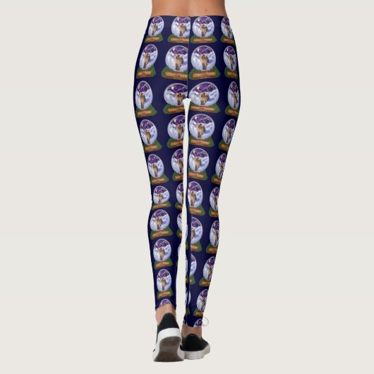 Labrador Retriever Christmas Leggings (Achterkant)
