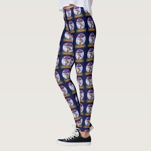 Labrador Retriever Christmas Leggings (Links)