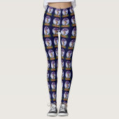 Labrador Retriever Christmas Leggings (Voorkant)