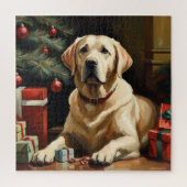 Labrador Retriever Christmas Legpuzzel (Verticaal)