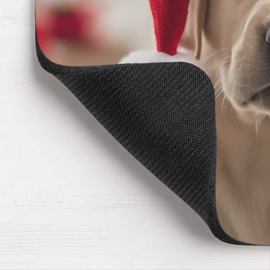 Labrador Retriever Christmas Muismat (Hoek)