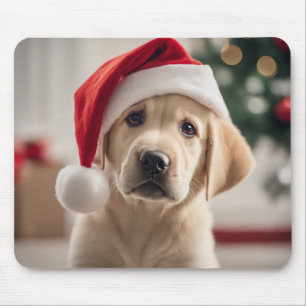 Labrador Retriever Christmas Muismat
