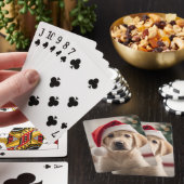 Labrador Retriever Christmas Pokerkaarten (Insitu)
