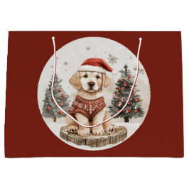 Labrador Retriever Christmas Puppy Groot Cadeauzakje