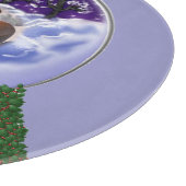 Labrador Retriever Christmas Snijplank (Hoek)