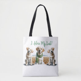 Labrador Retriever Christmas Tas