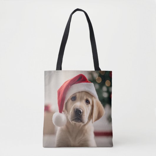 Labrador Retriever Christmas Tote Bag (Voorkant)