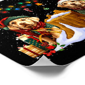 Labrador Retriever Christmas Tree Decorations Dog Poster (Hoek)