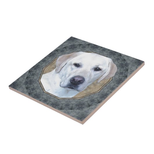 Labrador Retriever Classical Tegeltje (Zijkant)