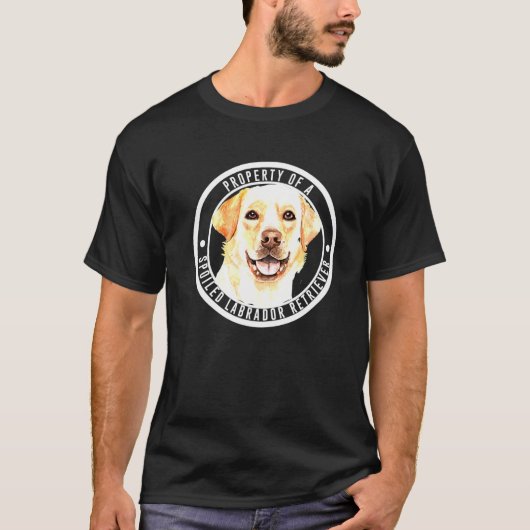Labrador Retriever Clothes Dog T-shirt (Voorkant)