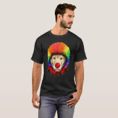 Labrador Retriever Clown Carnaval Circus Personeel T-shirt (Voorkant volledig)