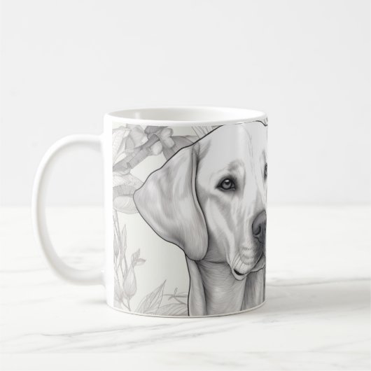 Labrador Retriever Coffee Mok (Links)