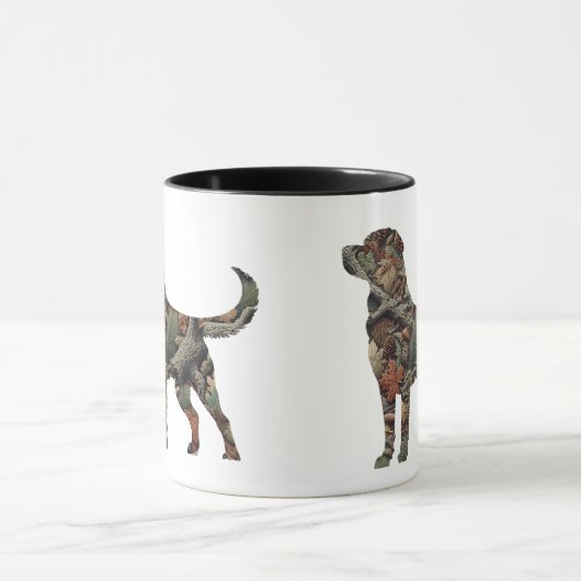 Labrador Retriever Coffee Mok voor jagers (Midden)