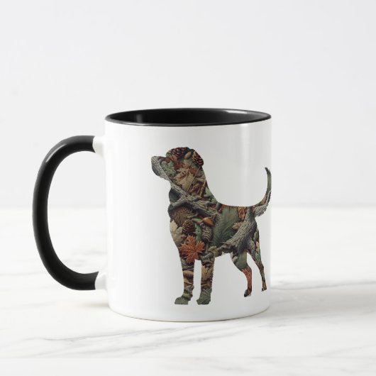 Labrador Retriever Coffee Mok voor jagers (Links)