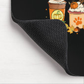 Labrador Retriever Coffee Pumpkin Spice Herfst Dan Muismat (Hoek)