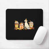 Labrador Retriever Coffee Pumpkin Spice Herfst Dan Muismat (Met muis)