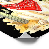 Labrador Retriever Cowboy Dog Western Llabrador Co Poster (Hoek)